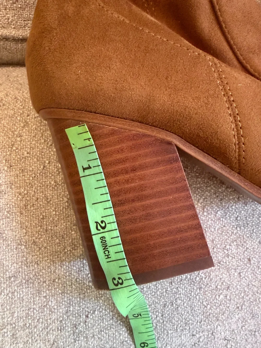 Marc Fisher Meyana Tan Over-the-Knee Boots 9.5M Retail $189